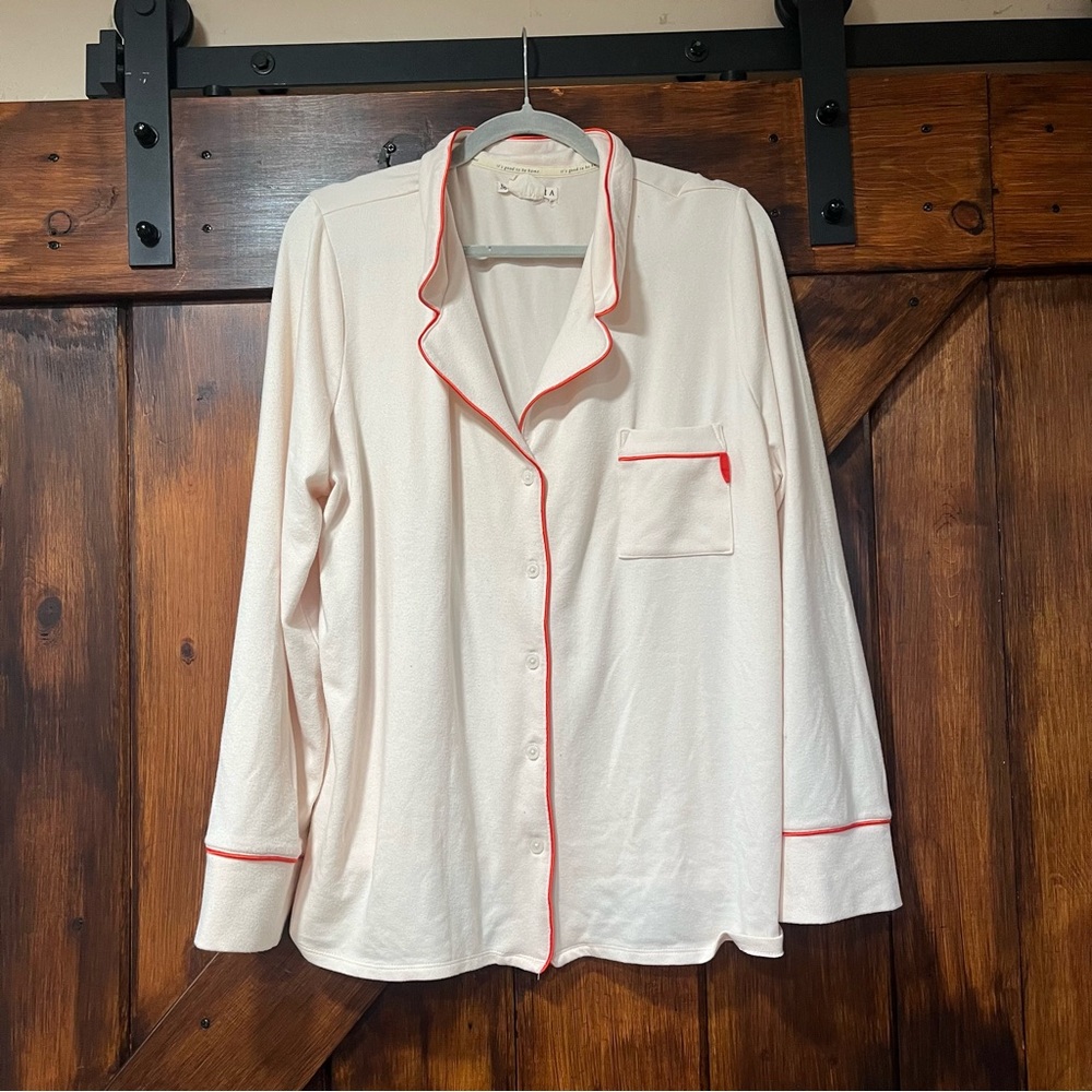 Magnolia long sleeve pj shirt